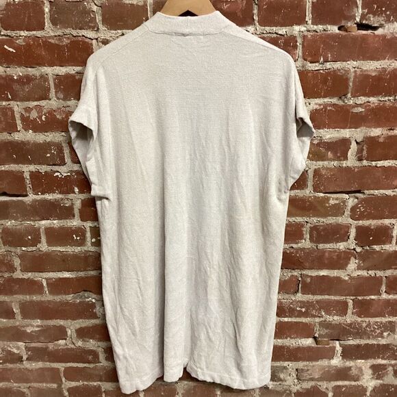 Barefoot Dreams Sweater XL Oatmeal 497 Cozychic Ultra Light Long Cardigan - Picture 3 of 3